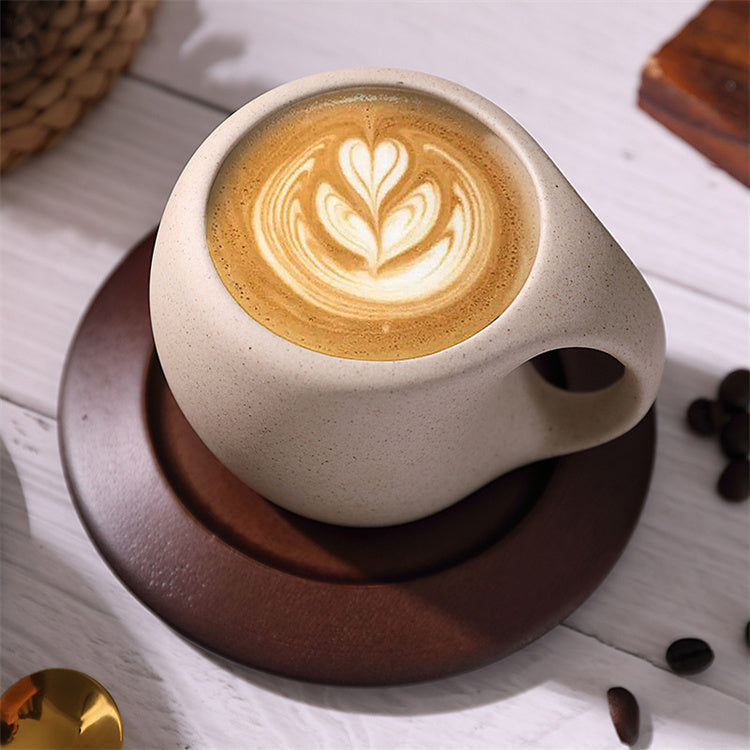 Harmony Nordic Latte Art Ceramic Coffee Mug