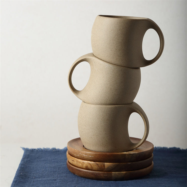 Harmony Nordic Latte Art Ceramic Coffee Mug
